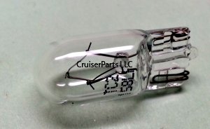 12V 3.5W Guage Cluster, Shift Plate and Rear Defrost Switch Bulb