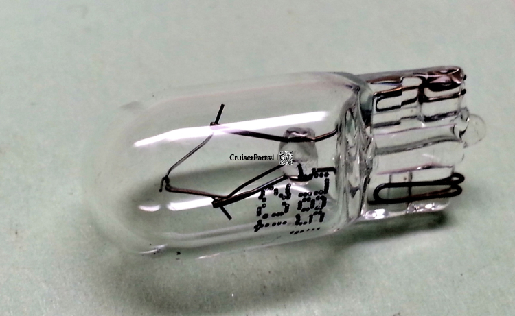 12V 3.5W Guage Cluster, Shift Plate and Rear Defrost Switch Bulb