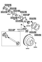 Rear Axle Shaft and Hub