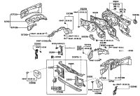 Front Fender Apron/Dash Panel