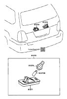 Rear License Plate Lamp