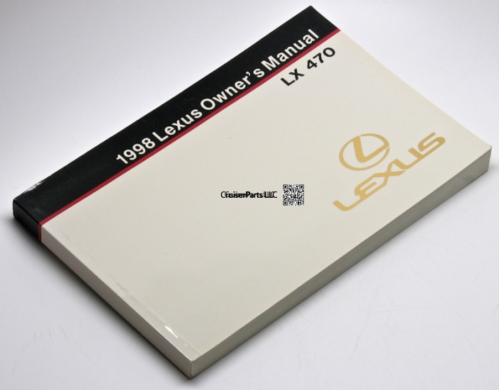 1 1996-2007 Lexus LX470 LX450 Owner's Manual