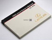 1 1996-2007 Lexus LX470 LX450 Owner's Manual