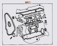 2LT Engine Overhaul Kit 11/84 to 1989 early type