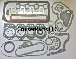 3B Engine Overhaul Gasket Kit 1985-1987