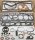 Engine Overhaul Gasket Kit 1985-1987 2F