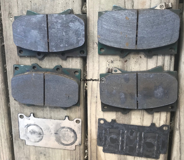 PAD KIT, DISC BRAKE, FRONT 78, 79, 100, 105 Series