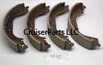 Rear Brake Shoe Kit 1981-2020 40, 60, 62, 70 Series Cruisers Rear Brake Shoe Kit 1981-2020 40, 60, 62, 70 Series Cruisers