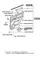 Rear Door Panel and Glass