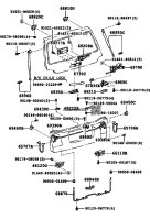 Back Door Lock and Hinge