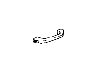 Front Right Above Door Grab Handle Gray for 03-07 100 Series