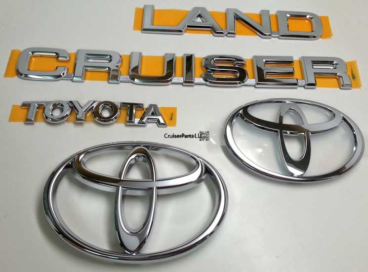 100 Series Emblem Kit for 1/98-8/02 100 Series Cruisers