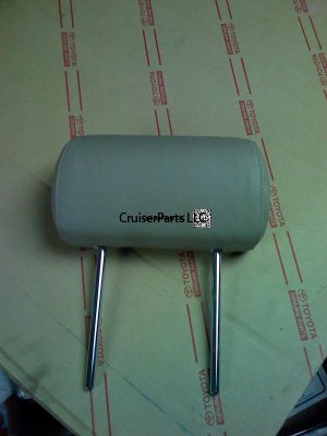 100 series 3rd Row Headrest Tan 1998-2007