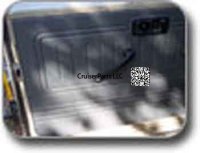 Left Door Panel Gray Vinyl 4x series 75-85