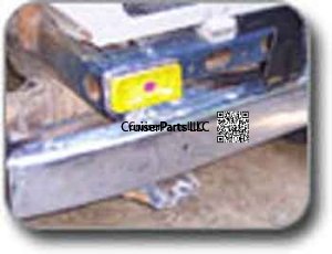 FJ40 Front Bumper - Chrome