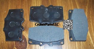 Front Disc Brake Pad Kit 76-90