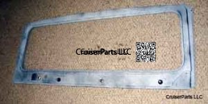 Deluxe Windshield Frame LHD 3 wiper Style