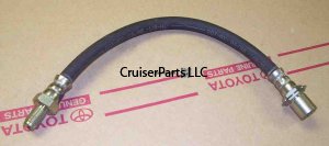 Front Soft Brake Line axle to frame 9/75-84