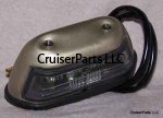 License Plate Light Assembly early to 1973
