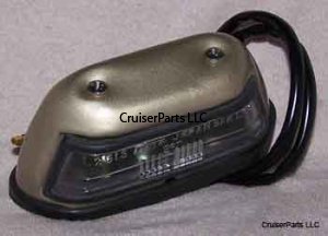 License Plate Light Assembly early to 1973