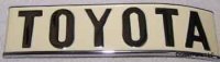 "TOYOTA" Quarter Panel Emblem 1/79-84