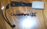 Tan Seat Belt Receiver Front 98-07