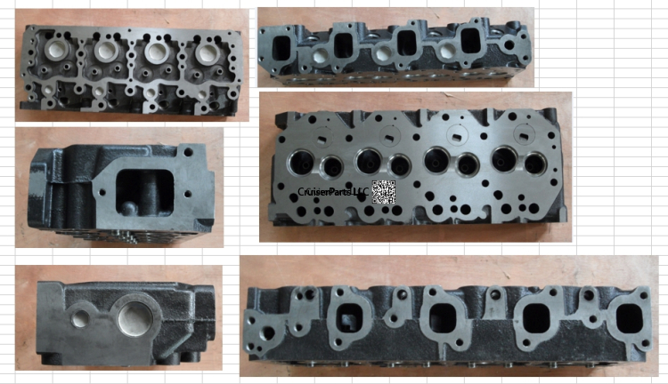 Modal Additional Images for Cylinder Head 3B 2 Large valve 07/1988 Later 3B 2