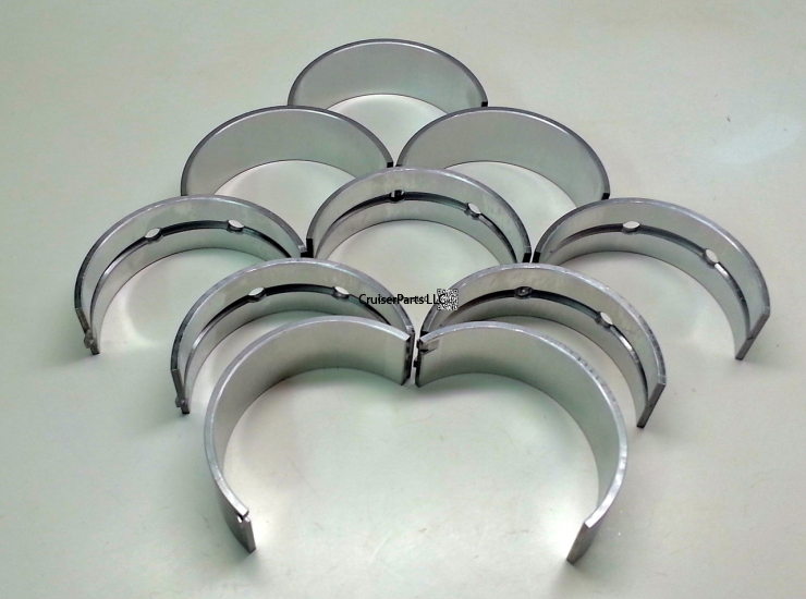 1985-newer 3B/13BT Crankshaft Bearing Set .25mm