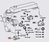 Alternator Bracket No.1
