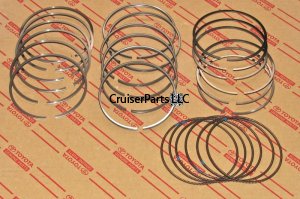 Piston Ring Set 0.50 Oversize 1HDFTE 1998 Yanmar 6LP