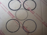 Piston Ring Set 0.05mm Over Size (one piston only)