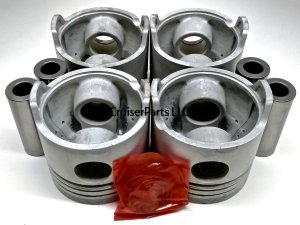 Piston With Pins for 80-84 3B Diesel Engines