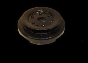 Single Groove Crankshaft Pulley for 9/1969-8/1972 F Engine