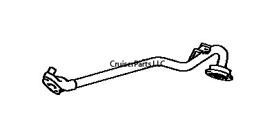 Oil Pick Up Tube / Oil Strainer for 93-97 80 Series Cruisers