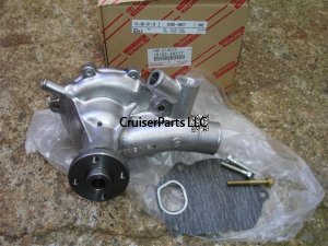 Water Pump and Gasket B & 2B Through 07/1980