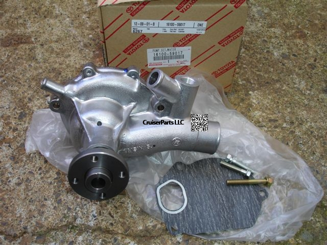 Water Pump and Gasket B & 2B Through 07/1980