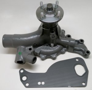 3B Engine Water Pump with Fan Clutch Type 1981-1988