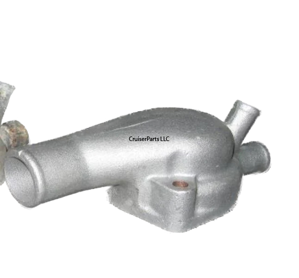 2F Upper Thermostat Housing 1976-1978 w/Oil Cooler