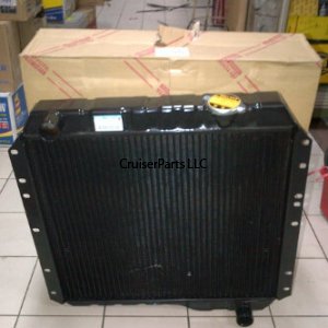 FJ40 4 Row Radiator 4 Row Genuine Toyota 58-84