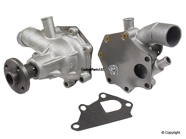 Water pump 2F w/o oil cooler & no fan clutch 75-87