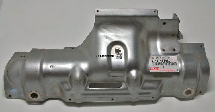 15BFT Exhaust Manifold Heat Insulator No. 1