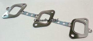 Front or Rear Exhaust Manifold To Head Gasket 12HT