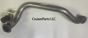 Center Exhaust Pipe HZJ74 HZJ76 HZJ77 HZJ78 HZJ79 1990-Current