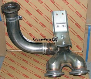 Exhaust Y pipe cat to muffler 1993 1994