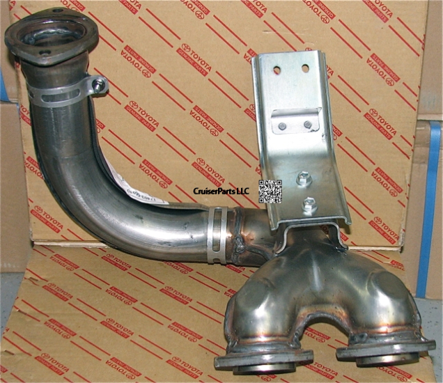 Exhaust Y pipe cat to muffler 1993 1994