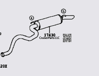 Exhaust Resonator and Tailpipe 98-07
