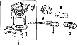 Air Cleaner Assembly 3FE Type 85-90