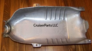 Catalytic Converter Shield/Cover, Top 91-92
