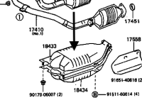 FJ80 Catalytic Heat Shield Upper 1990-1992