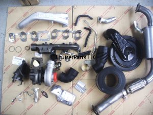 1HZ Diesel Turbo Kit 1990-1997 HZJ80 series w/ CT26